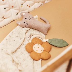 Beißring 12cm FAY FLOWER Dear April green brown