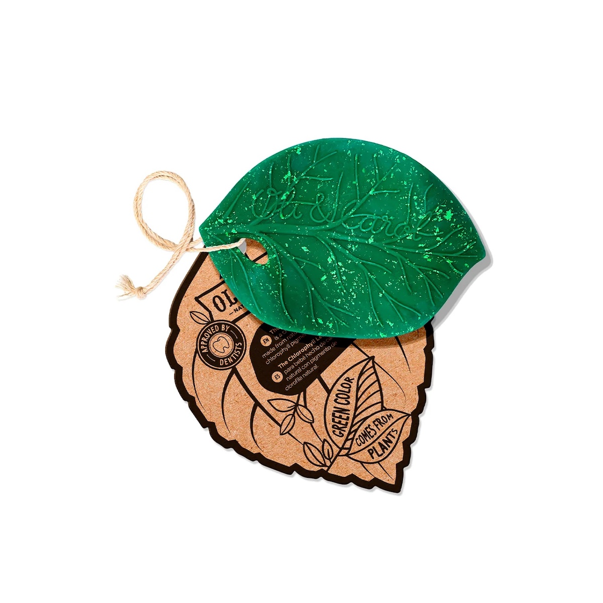 Beißspielzeug CHLOROPHYLL LEAF Oli und Carol