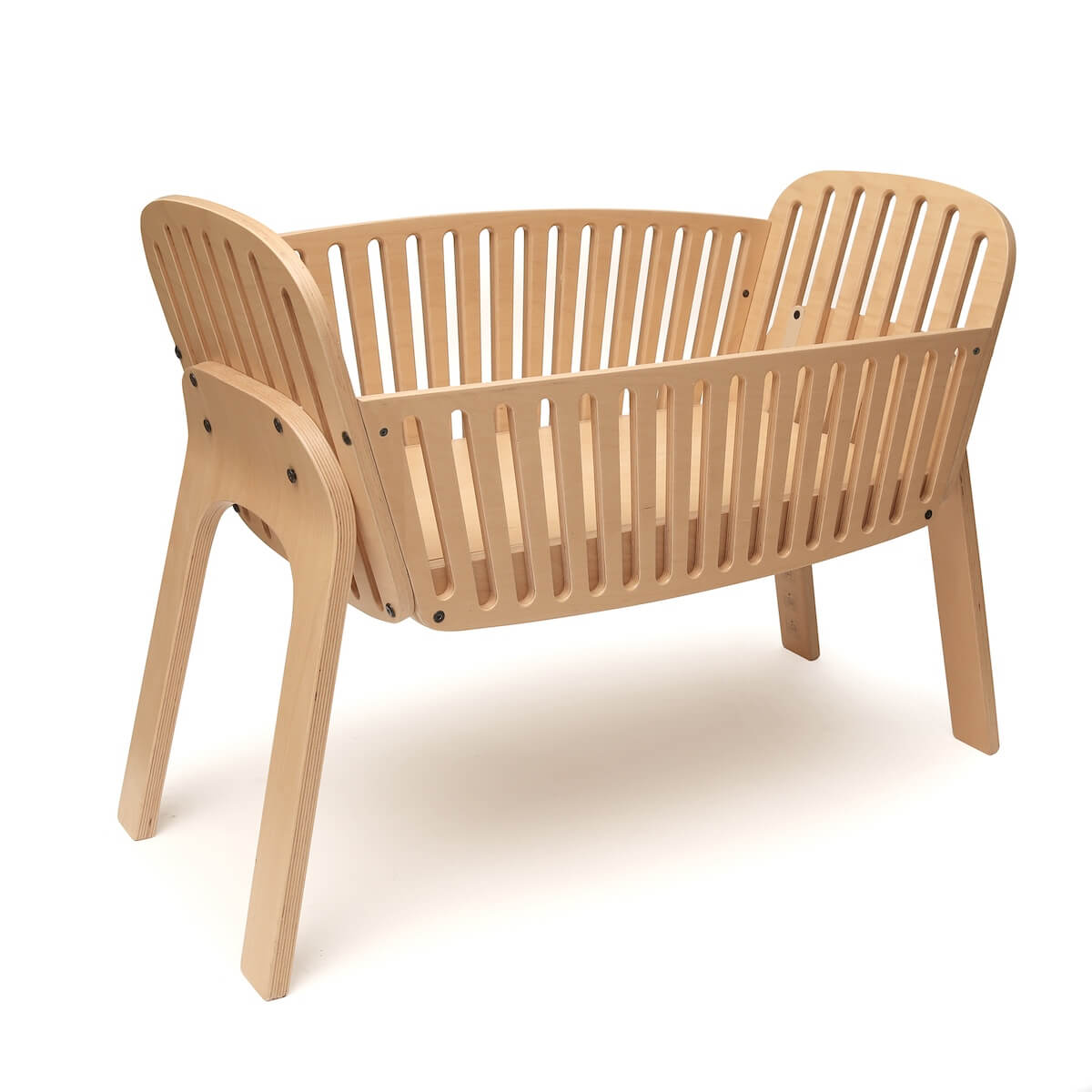 Beistellbett KODO Charlie Crane Buche natur