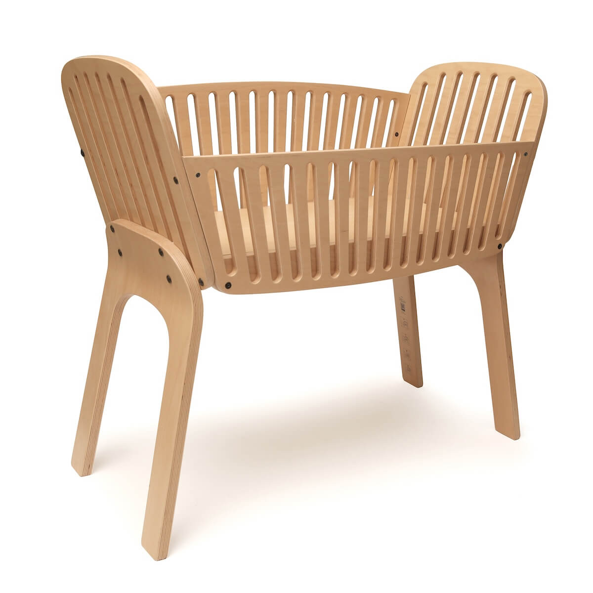 Beistellbett KODO Charlie Crane Buche natur