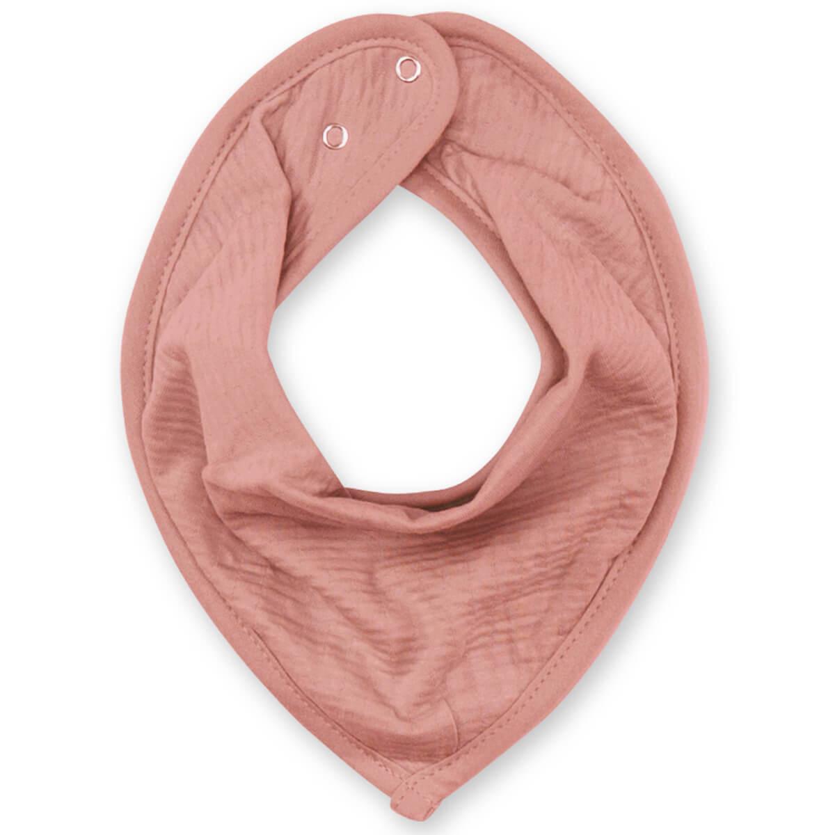 BEMINI  Bavoir bandana 25cm Orange 3 Bambi Tetra Jersey