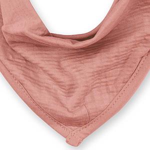 BEMINI  Bavoir bandana 25cm Orange 3 Bambi Tetra Jersey