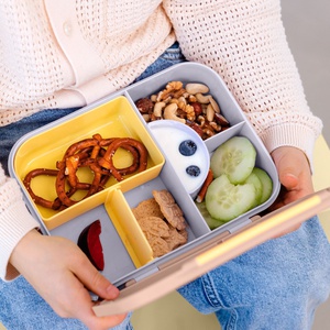 Bento-Lunchbox PATTERN PARTY Laessig lila pink