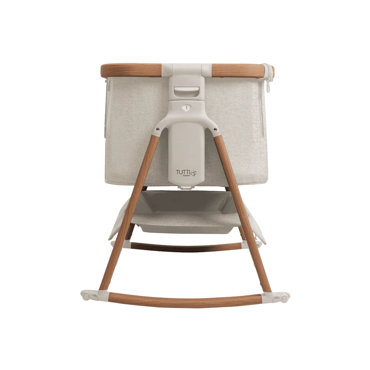 Berceau cododo chêne petits pois COZEE Air Tutti Bambini oak wallnut