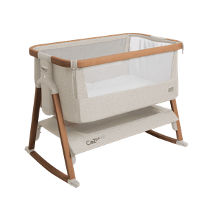 Berceau cododo chêne petits pois COZEE Air Tutti Bambini oak wallnut