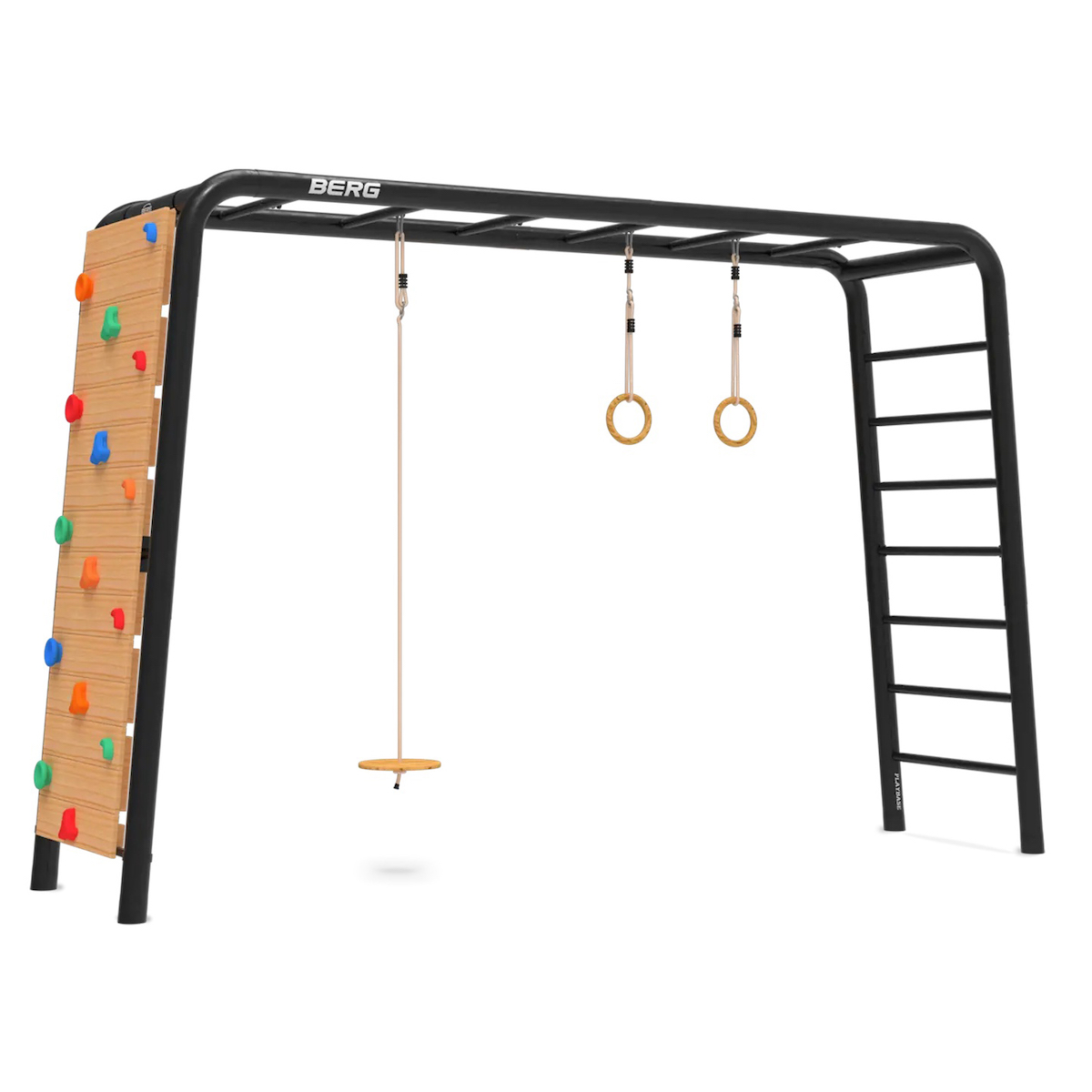 BERG Playbase Large TL (Disc swing+Rings+Climbing wall)