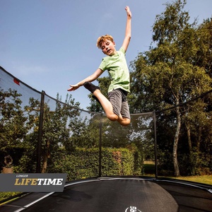 BERG Trampolin Grand Favorit Regular 520 Black + Safety Net Comfort