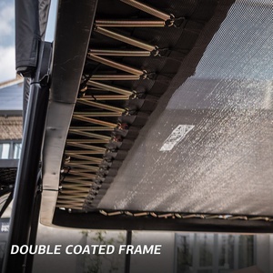 BERG Ultim Champion Regular 410 Grey + Safety Net DLX XL Trampolin