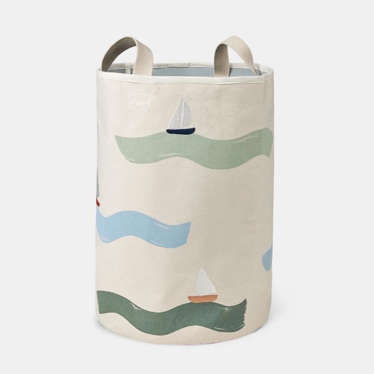 Bestickter Aufbewahrungskorb 50x35cm BRISE Dear April Big Waves