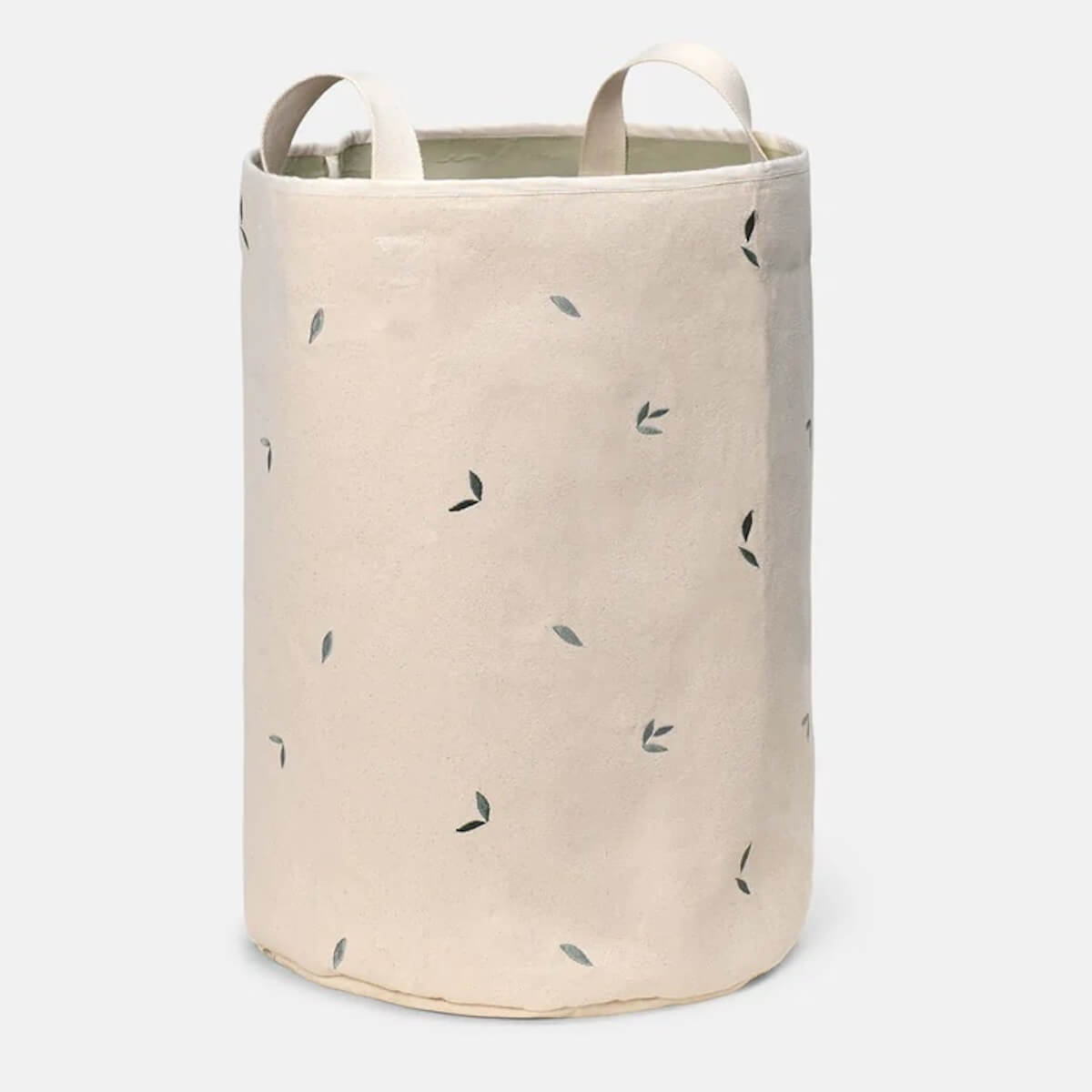 Bestickter Aufbewahrungskorb gross Dear April Leaves