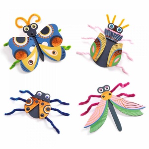 Bestioles en fils chenille Djeco