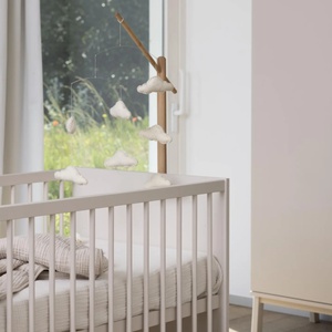 Bett 120x60cm ASHI Quax Ton