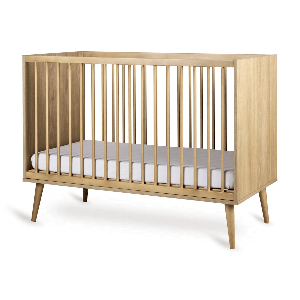 Bett 120x60cm FLOW Quax honey ash