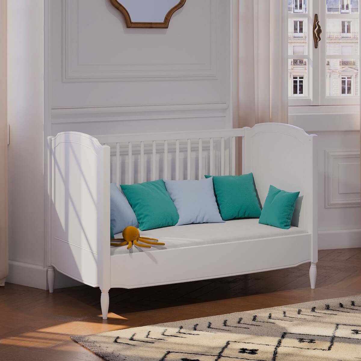 Bett 60x120cm LAFAYETTE Théo Bebe neige