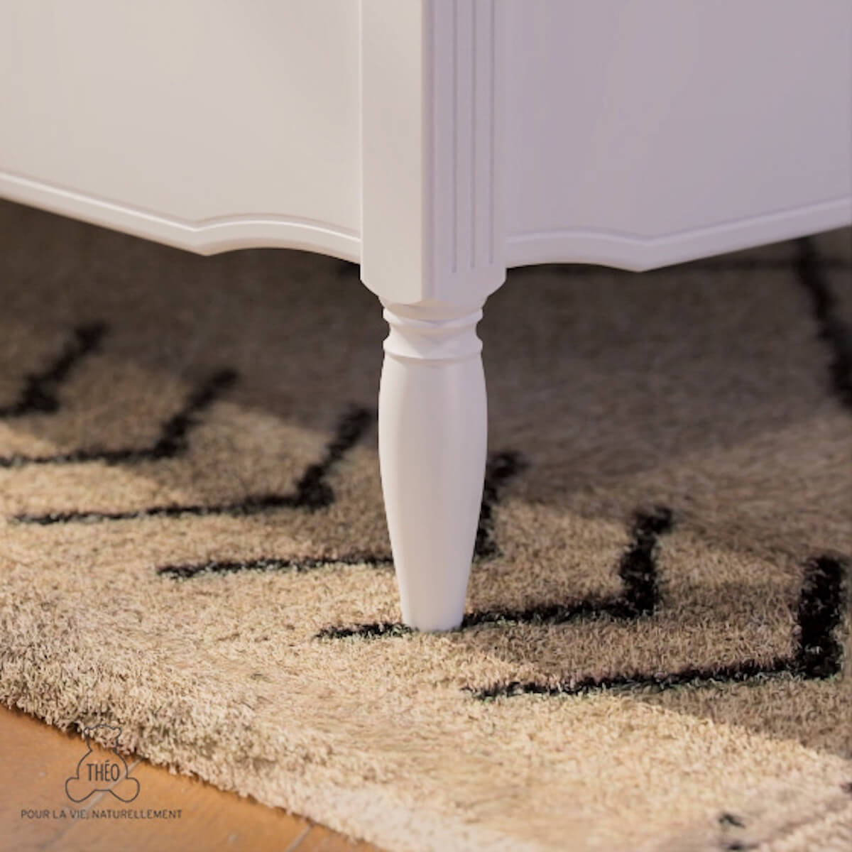 Bett 60x120cm LAFAYETTE Théo Bebe neige