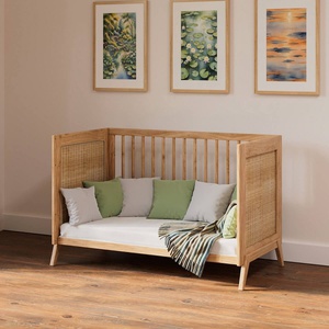 Bett 60x120cm MARELIA HOLZ Theo Bebe natürlich