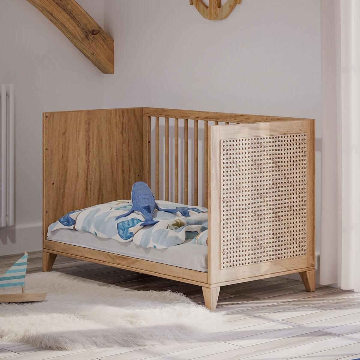 Bett 60x120cm NAMI HOLZ Theo Bebe natürlich