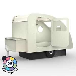 Bett 90x190cm CARAVANE Mathy by Bols perlgrau