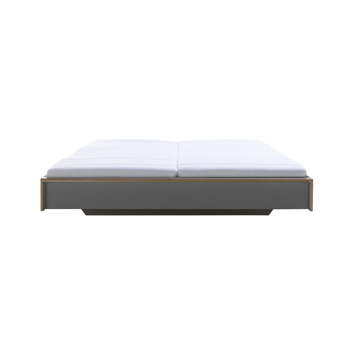 Bett FLAI 140x200cm Müller Small Living anthrazit