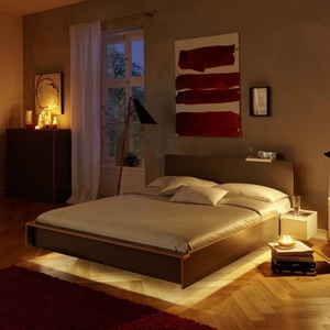 Bett FLAI 140x200cm Müller Small Living anthrazit