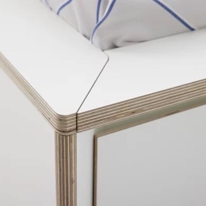 Bett SPAZE 90x200cm Müller Small Living CPL weiß