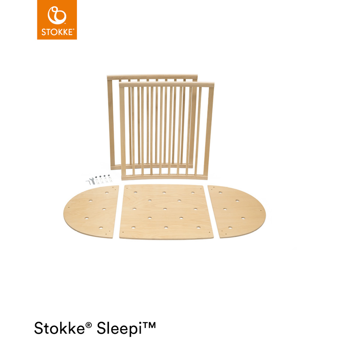 Bett Umbausatz SLEEPI V3 Stokke natürlich 
