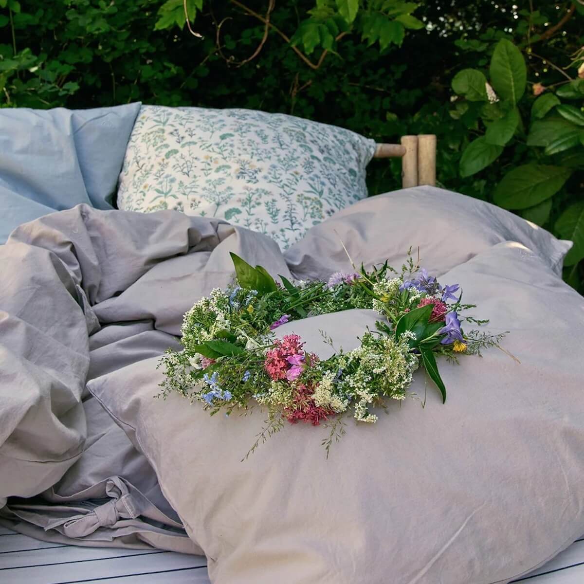 Bettbezug 100x135-40x60cm Dear April Little Mouse