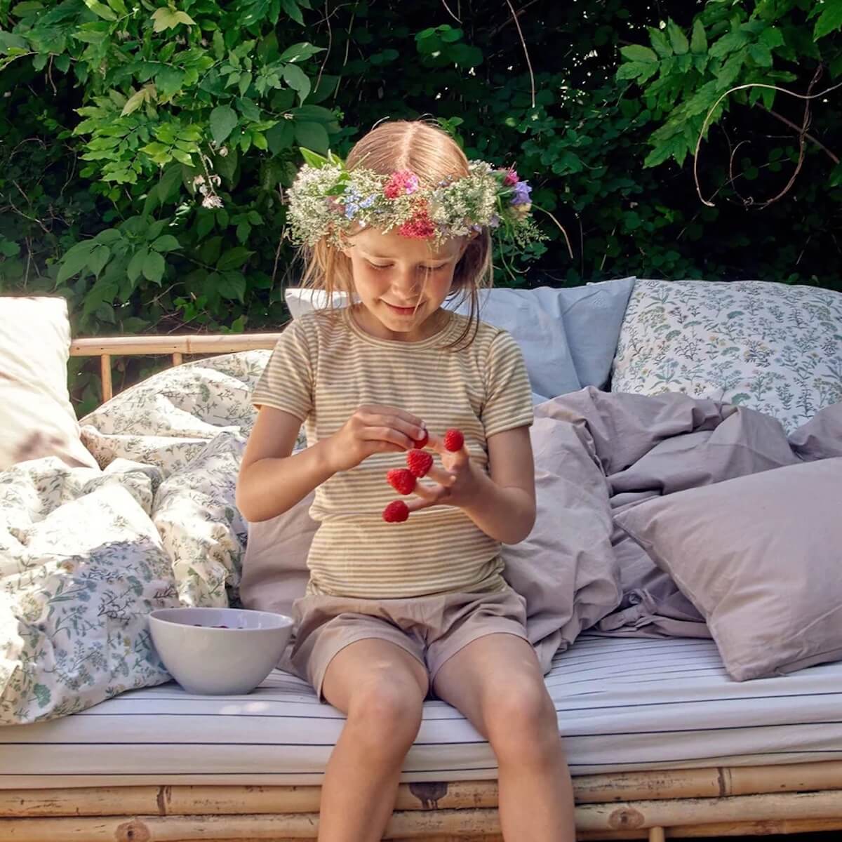 Bettbezug 100x135-40x60cm Dear April Little Mouse