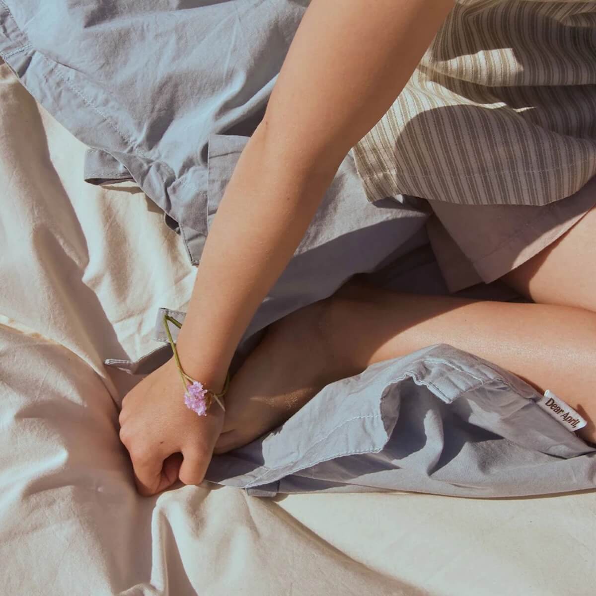 Bettbezug 100x135-40x60cm Dear April Pure Nature