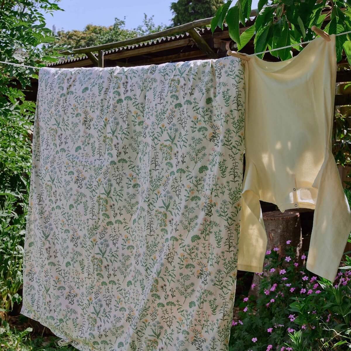 Bettbezug 100x135-40x60cm Dear April Summer Flowers