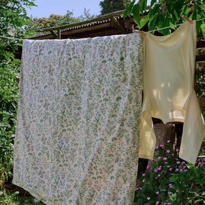 Bettbezug 100x135-40x60cm Dear April Summer Flowers