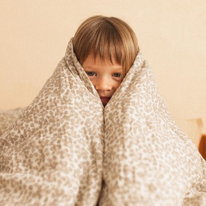 Bettbezug 100x140cm WABI SABI Nobodinoz light green yumiko