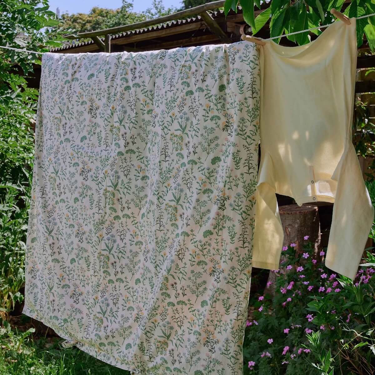 Bettbezug 140x200-63x63cm Dear April Summer Flowers