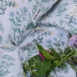 Bettbezug 140x200-63x63cm Dear April Summer Flowers
