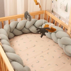 Bettdeckenbezug Baby DUCKS beige blau 100x140cm und Kissenbezug 40x40cm
