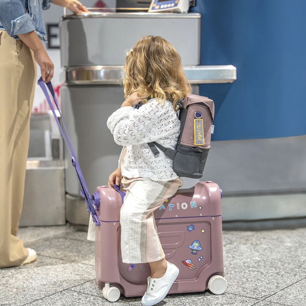 Bettkoffer JETKIDS Sokke Hazy Lilac