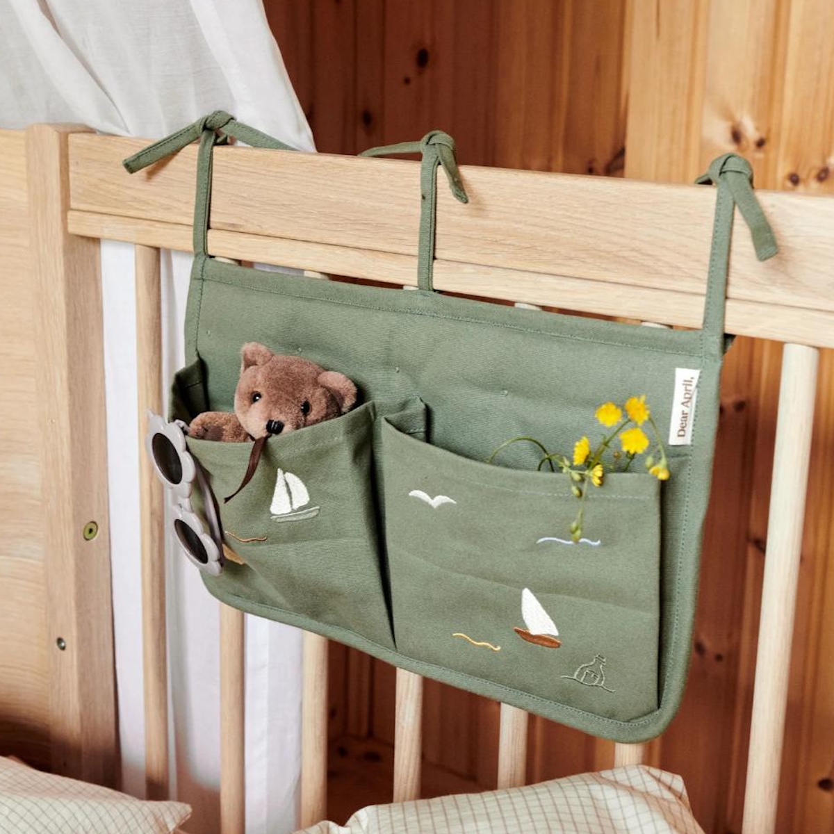 Betttaschen 24x38cm POLLY Dear April Sailboats