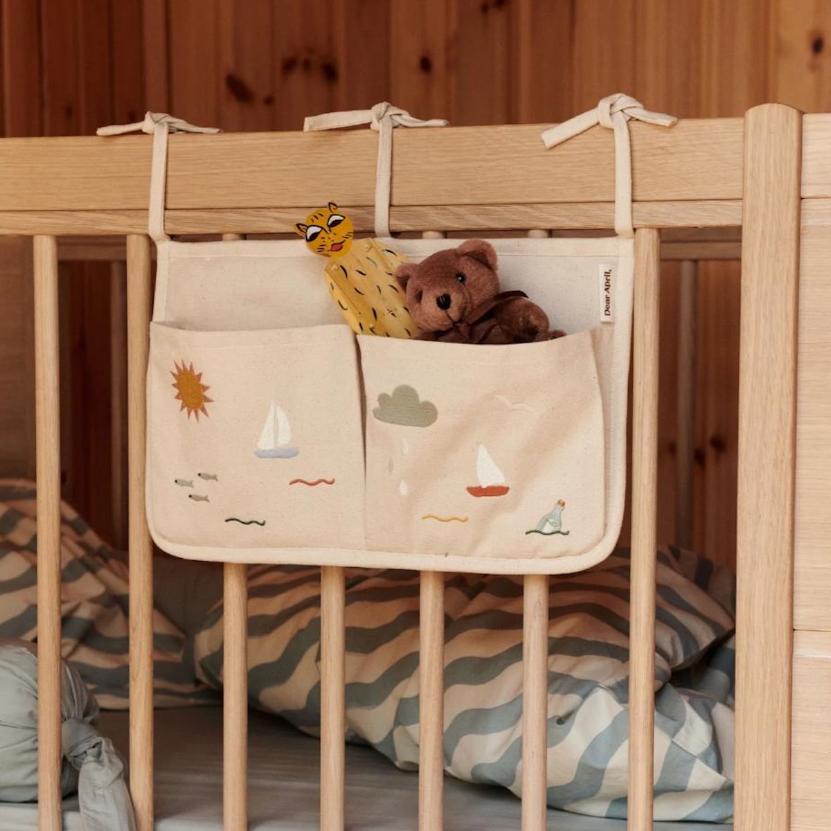 Betttaschen 24x38cm POLLY Dear April Sea Life