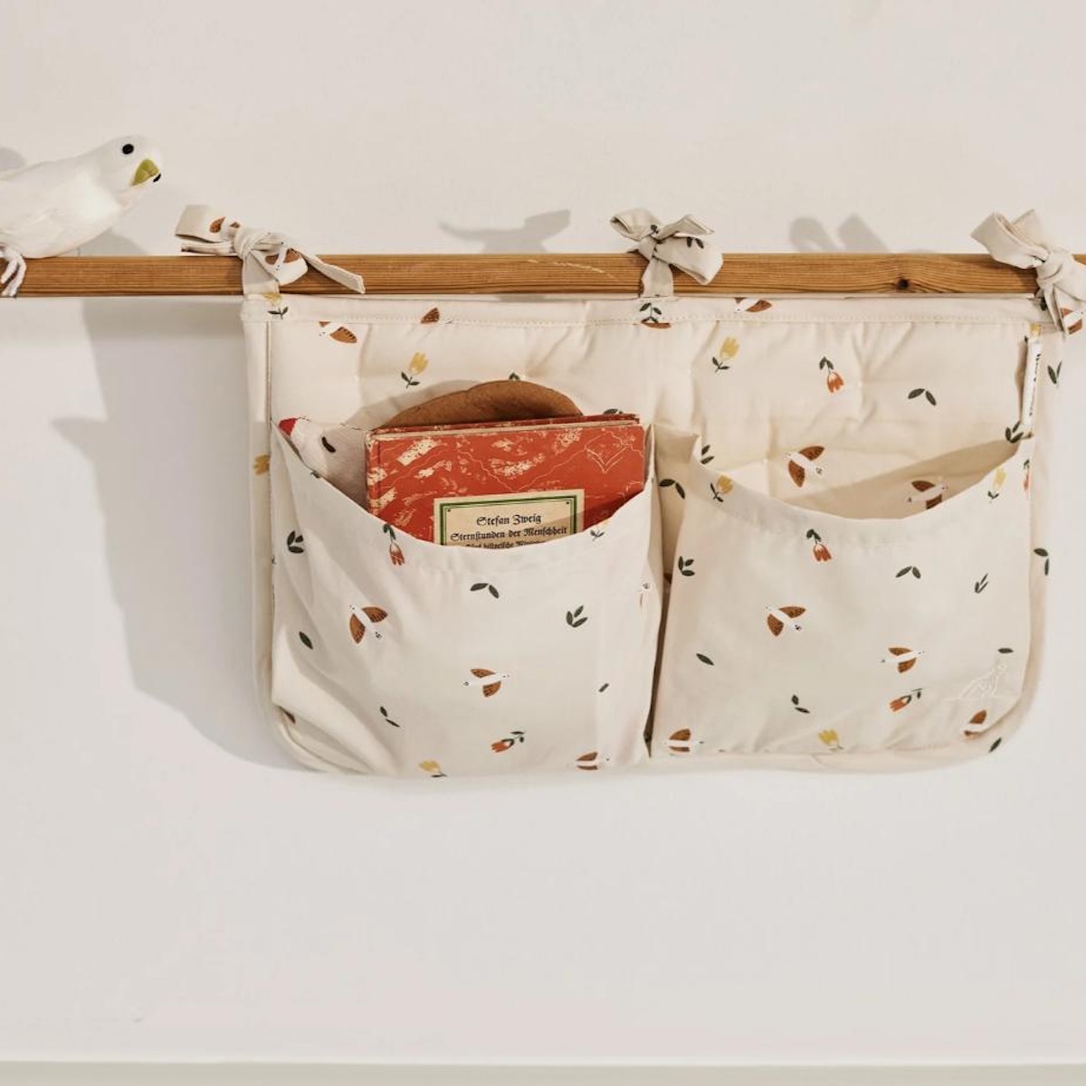 Betttaschen 24x38cm POLLY Dear April Songbirds