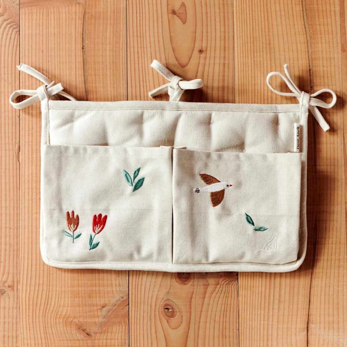 Betttaschen 24x38cm POLLY Dear April Songbirds