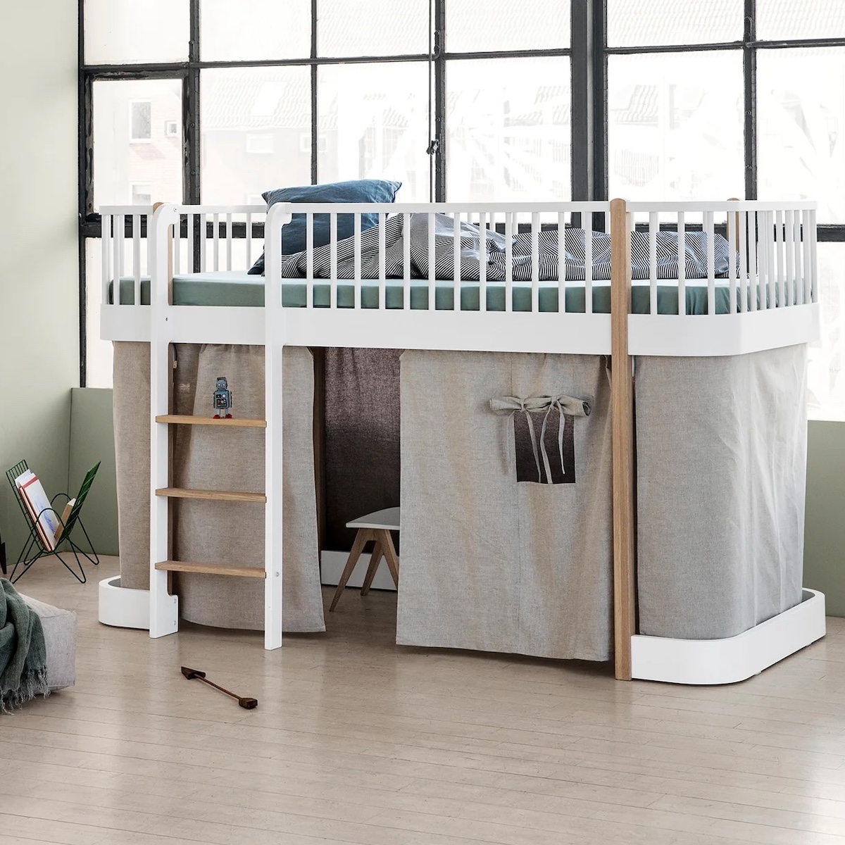 Bettvorhang WOOD MINI+ Oliver Furniture Natur