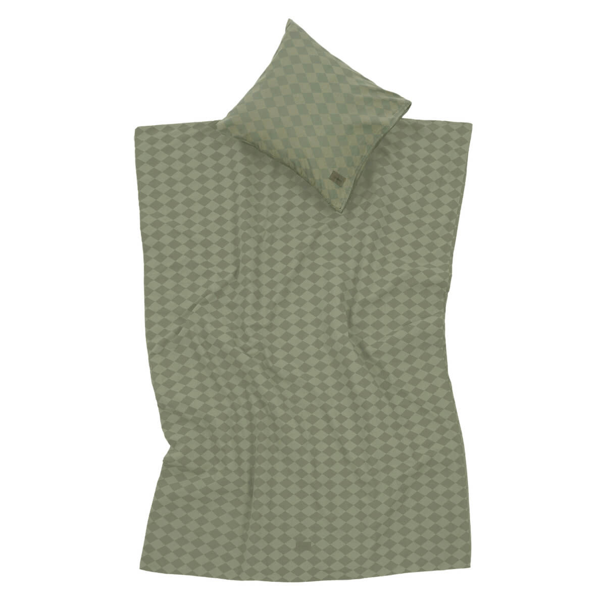 Bettwäsche VIBES 100x140cm Nobodinoz Green Harelquin