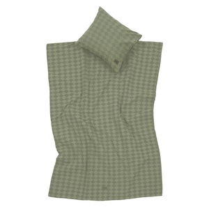 Bettwäsche VIBES 100x140cm Nobodinoz Green Harelquin