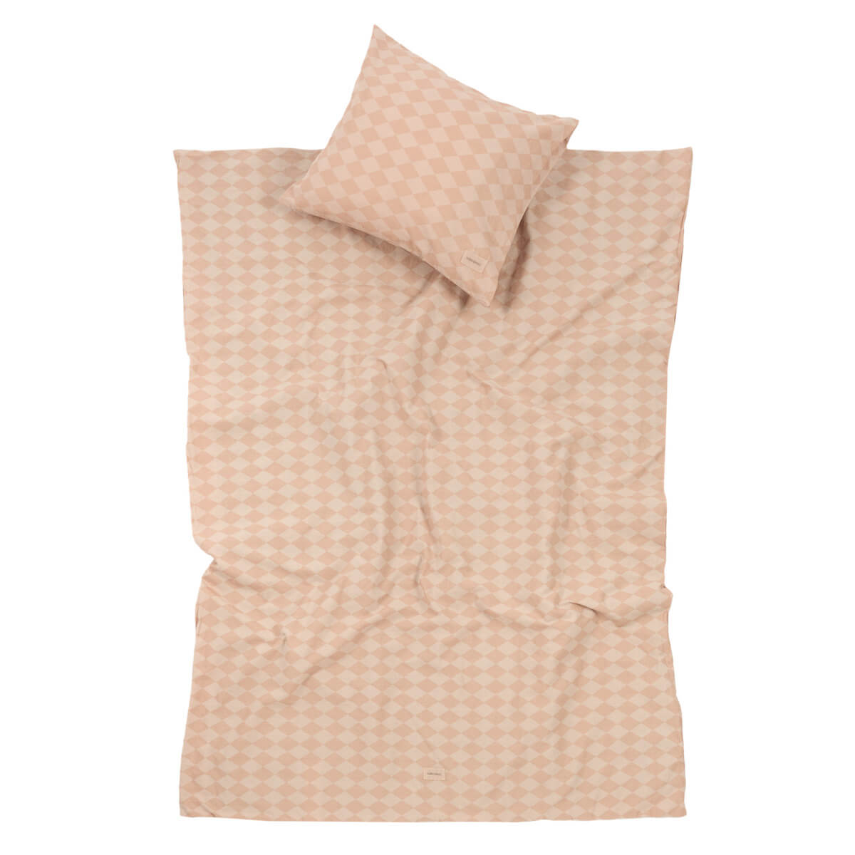 Bettwäsche VIBES 100x145cm Nobodinoz Pink Harlequin