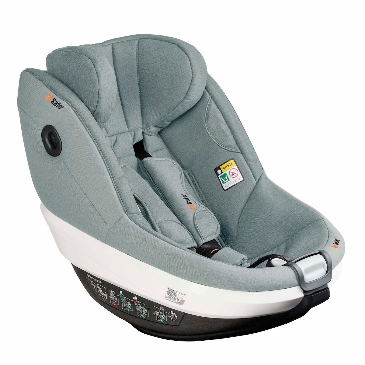 Beyond 360 Autositz Besafe sea green mélange