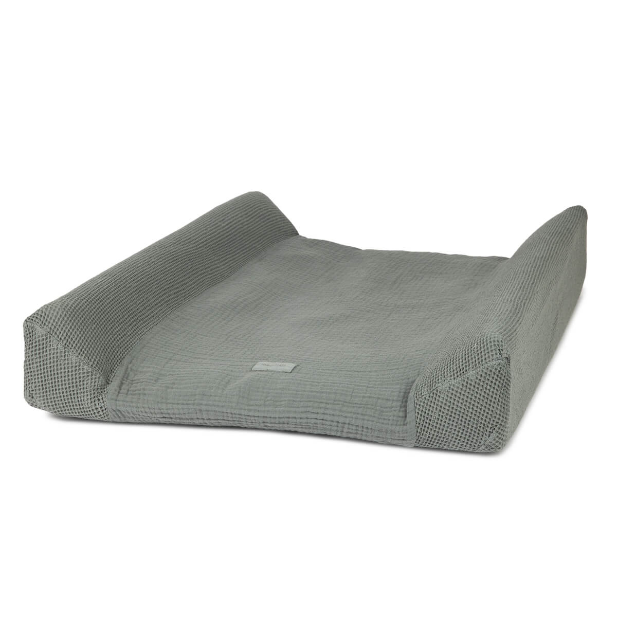 Bezug für Wickelauflage 50x70cm WABI SABI Nobodinoz azure