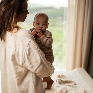 Bezug für Wickelauflage 50x70cm WABI SABI Nobodinoz Ginger