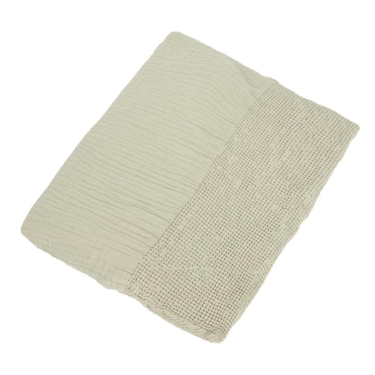 Bezug für Wickelauflage 50x70cmm WABI SABI Nobodinoz green matcha