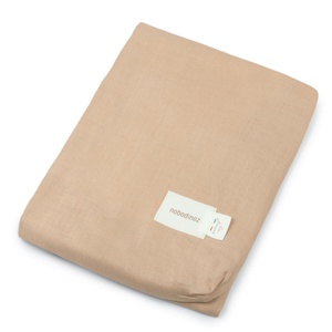 Bezug für Wickelauflage LIN FRANCAIS Nobodinoz Sand