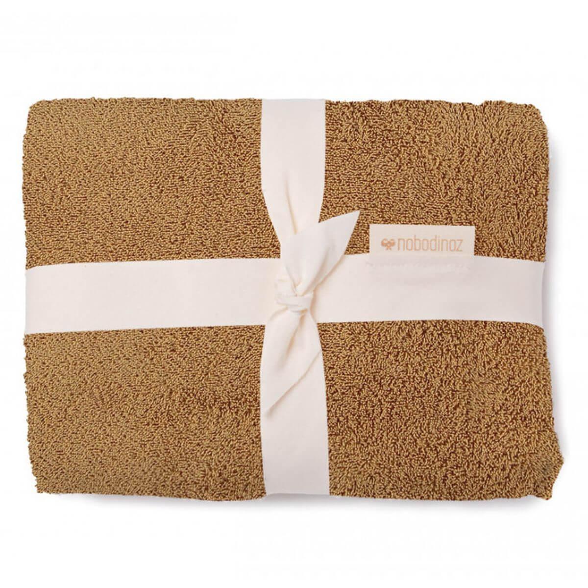 Bezug für Wickelauflage SO CUTE Nobodinoz caramel